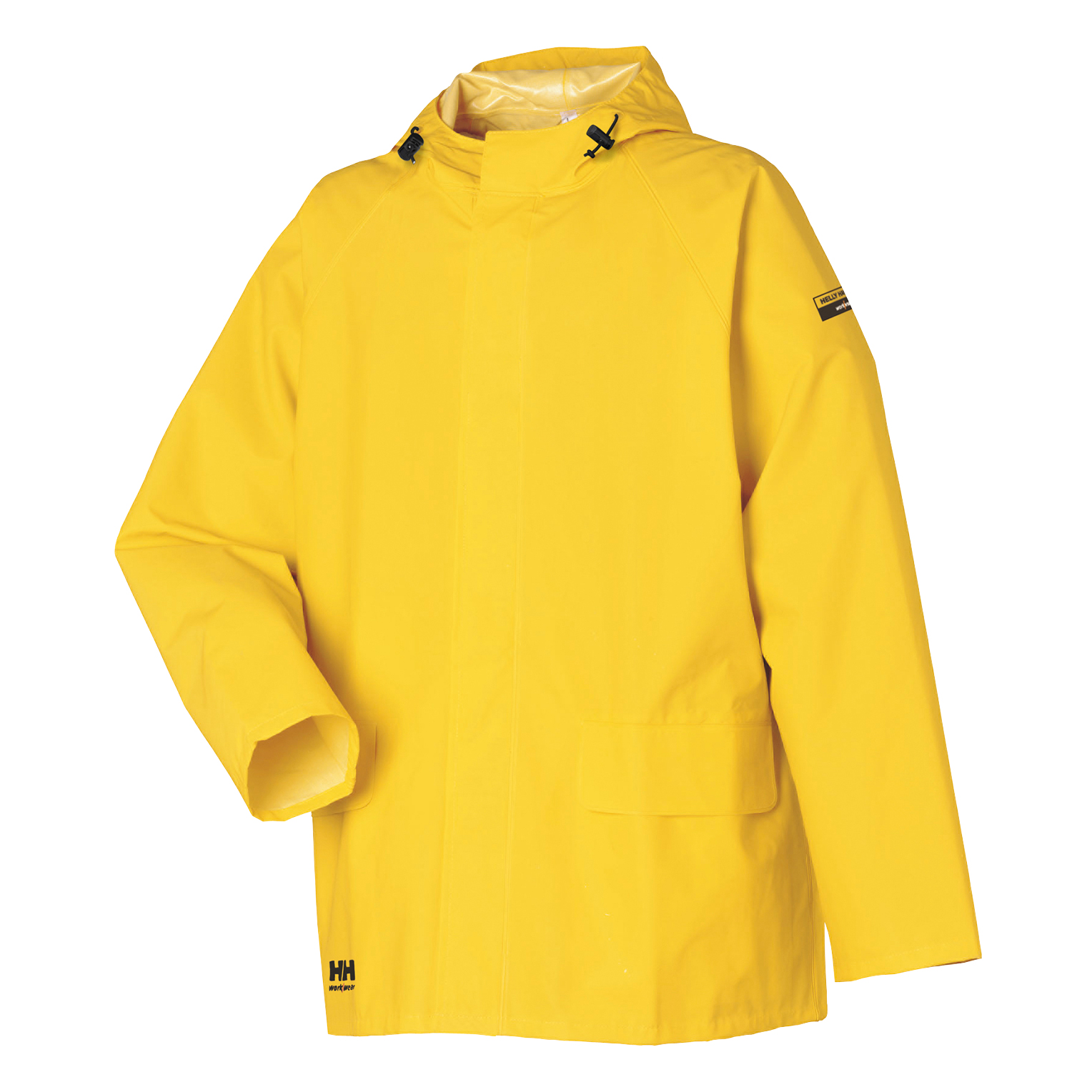 HELLY HANSEN 70129_590-L Rain Jacket,PVC/Polyester,Navy,L 