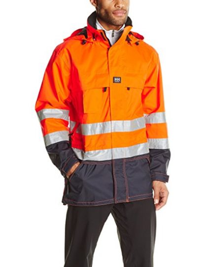 71374 265 EN471 ORANG Helly Hansen Workwear Men's Potsdam High Visibility Jacket