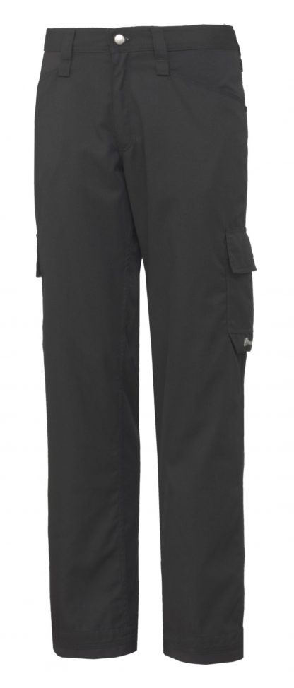 76591 Helly Hansen Workwear Men's Durham Service Pant, Black, Front