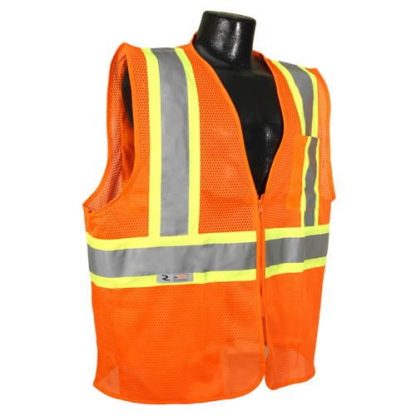 Radians SV22 Orange Mesh Two-tone Class 2 Safety Vest