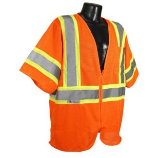 Radians SV22-3 Class 3 Economy Safety Vest, ORange Front