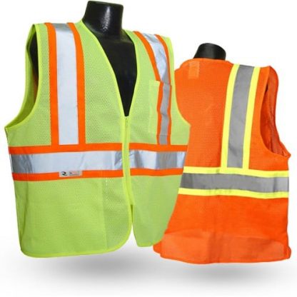 Radians SV22 Class 2 High Visibility Safety Vest with two-tone trim