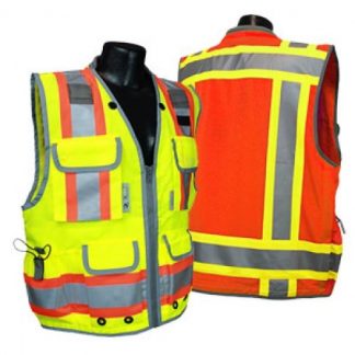 Radians SV55 Heavy-woven Two-tone Engineer Safety Vest Main