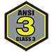 ANSI 107 Class 3 compliant
