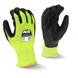 Radians RWG564 Cut Level A4 AXIS™ High Visibility Nitrile Dipped Gloves, Main