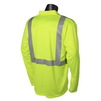 Radians ST22-2 Class 2 High Visibility Safety Polo, Orange Back