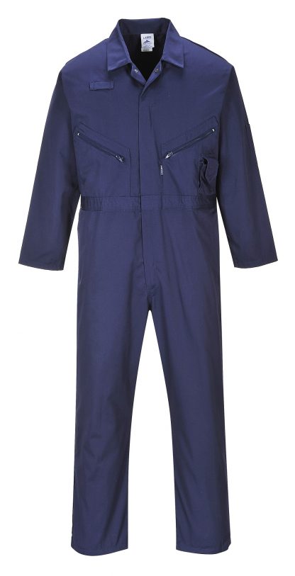 Portwest C813 Liverpool Zipper Coverall, Navy