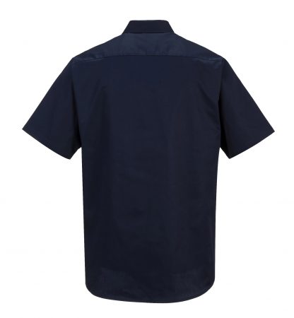 Portwest S124 Industrial Work Polo, Navy Rear