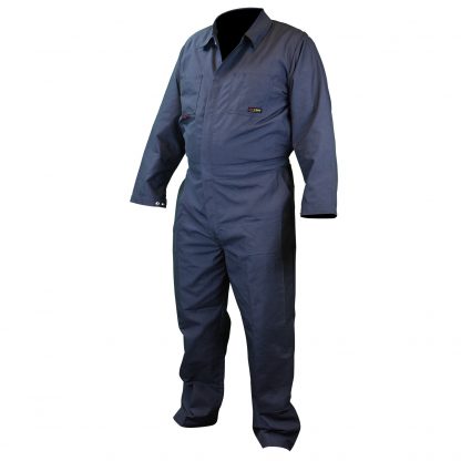 FRCA-002 VOLCORE™ COTTON FR COVERALL, Navy Front