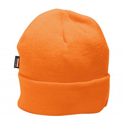 Portwest B013 Orange Insulated Winter Cap