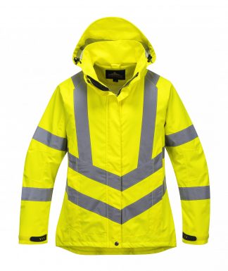 Portwest Lw70 Women's High Visibility Safety Jacket, Yellow