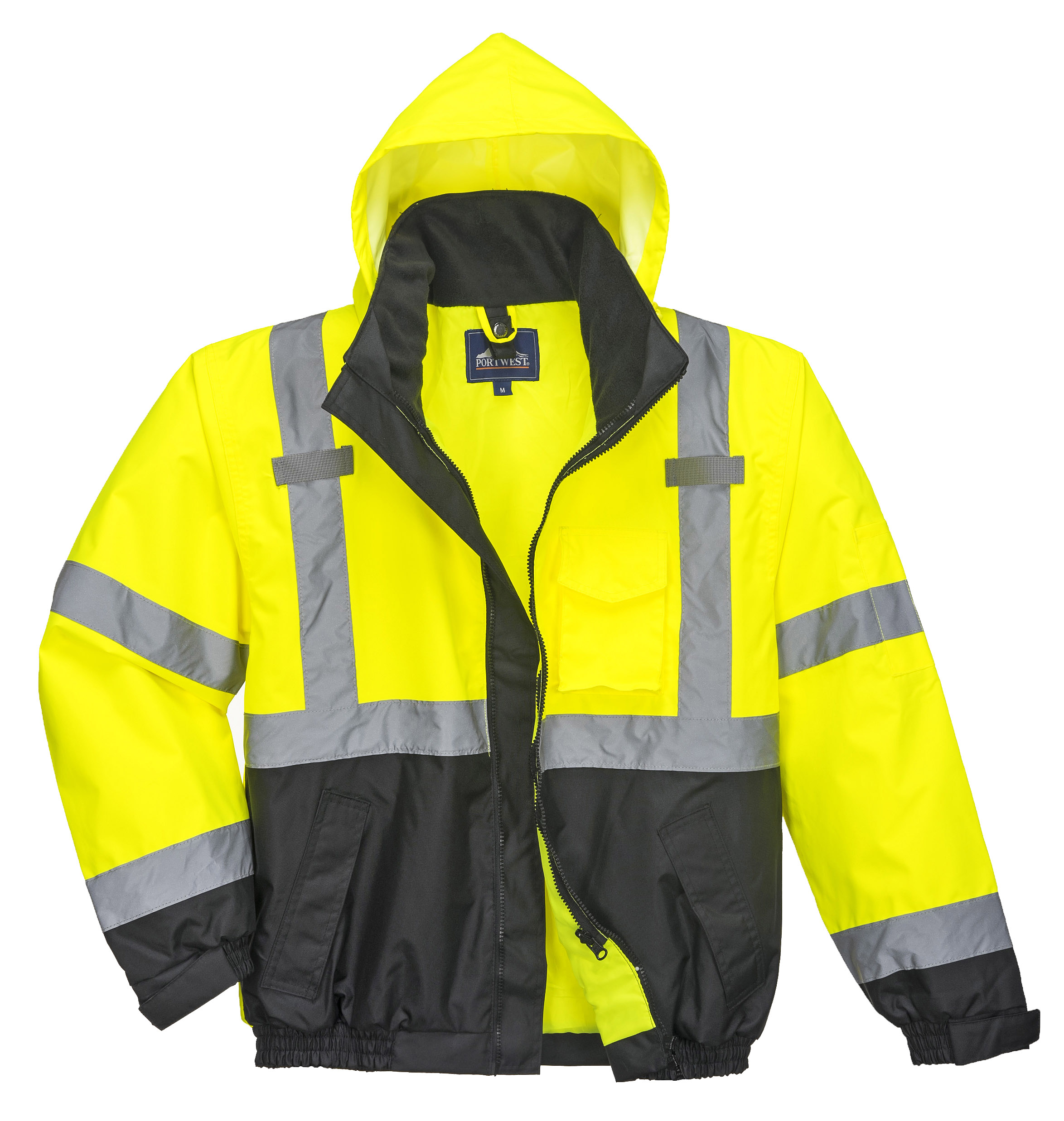 Amazon.com: Reflective Hi Vis Security Jacket, Safety Yellow Jackets for  Men, High Visibility Work Construction Jackets : Clothing, Shoes & Jewelry