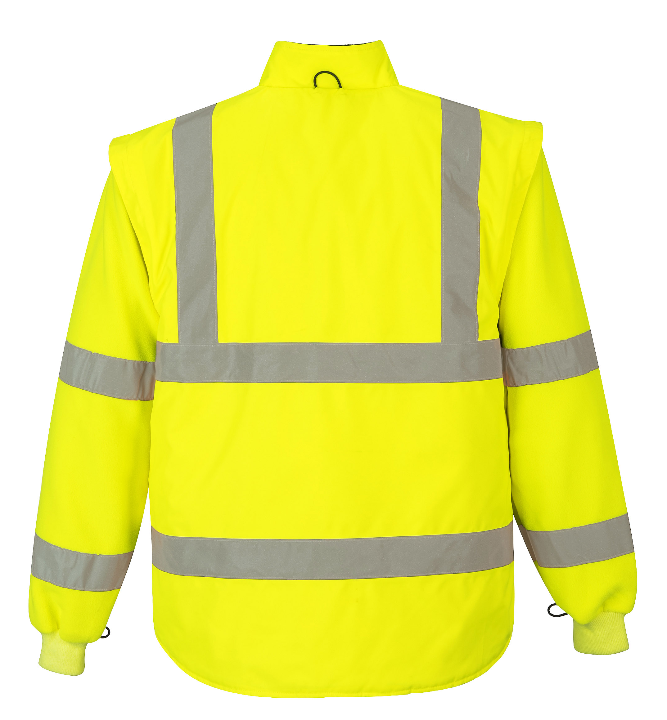 Long Sleeve Reflective Vest Hi Visibility Hi Viz Orange Yellow S M L XL 2XL 3XL