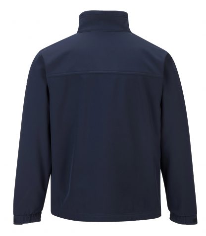 Portwest UTK50 Softshell Fleece Jacket, Navy Rear