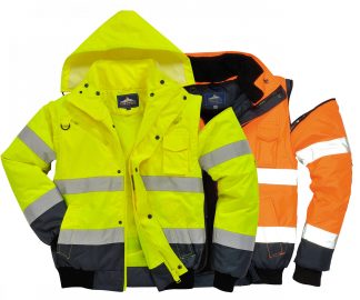 Portwest UC465 High Visibility 3-in-1 Bomber Jacket