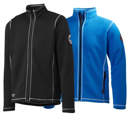 Hay River Fleece Jacket - Helly Hansen 72111, Available in Black and Racer Blue