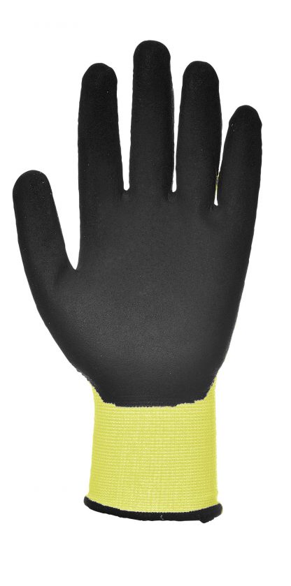 Cut Proof Gloves - Portwest A625, Cut Level A4, Yellow, PU Palm