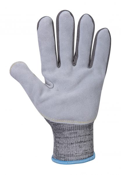 Cut Proof Gloves - Portwest A630 Razor, Cut Level A4, Leather Palm