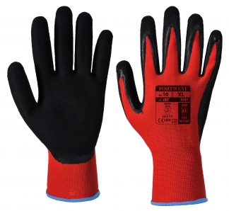 Cut Proof Gloves - Portwest A641, Cut Level 1, front and back