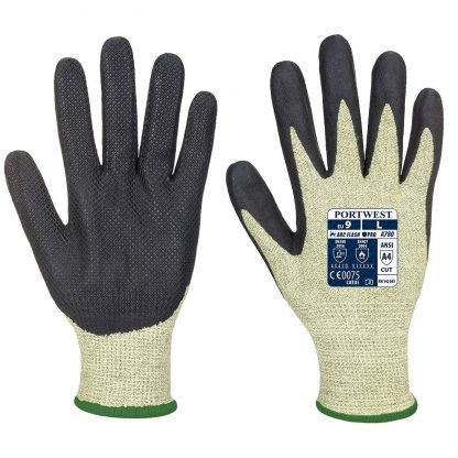 Portwest A780 Arc Flash Gloves, Green/Black, main