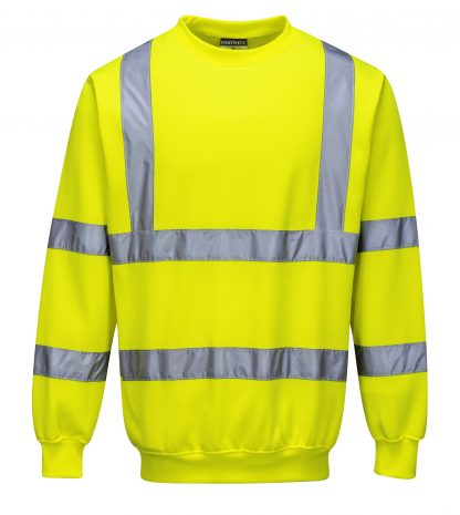 High Visibility Sweatshirt - Portwest B303, Yellow