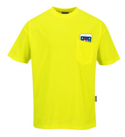 Non-rated High Visibility T-shirt - Portwest S578, Yellow