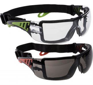 Tech Look+ Foam Lined Safety Glasses - Portwest PS11