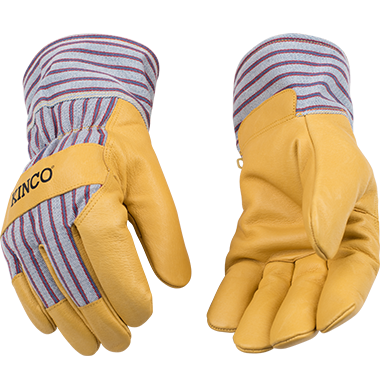 Cold Weather Pigskin Palm Gloves - Kinco 1927