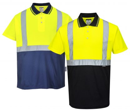 Two-tone High Visibility Polo - Portwest S479, Mix
